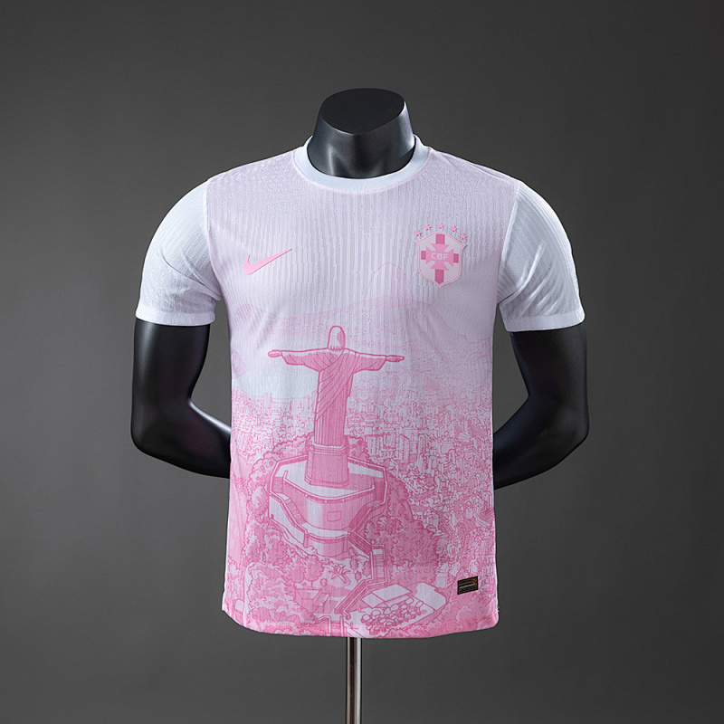 Maillot Brésil 2025 - Édition Spéciale Rose